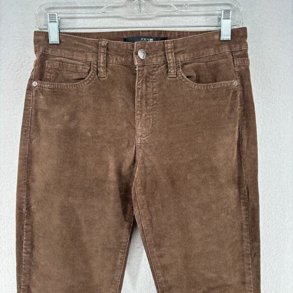 JOE"S Jeans Womens 26 Skinny Visionaire Corduroy Pants Stretch Cotton Brown - Picture 4 of 16